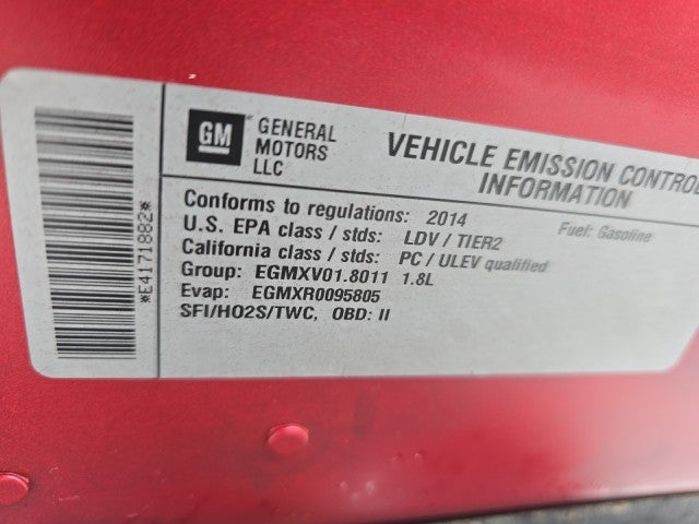 2014 Chevrolet Sonic LT