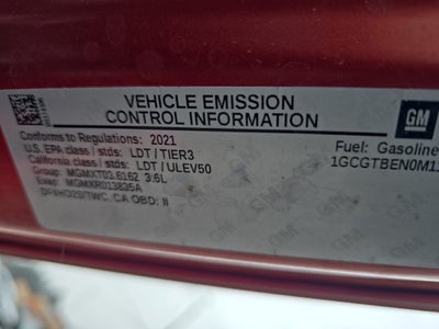 2021 Chevrolet Colorado WT