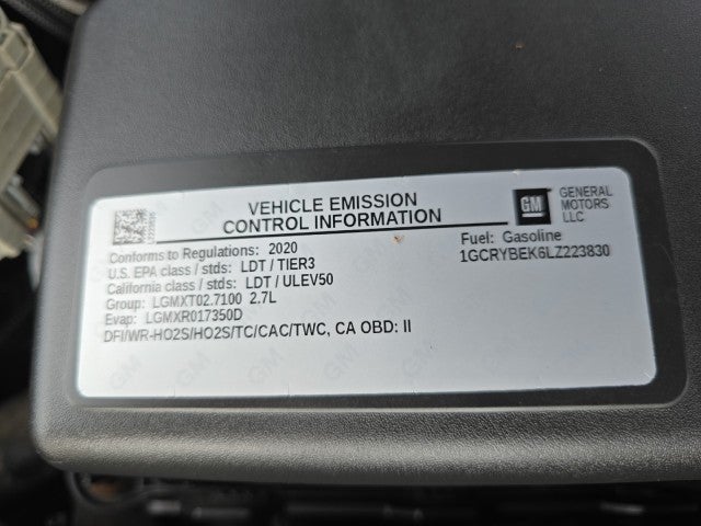 2020 Chevrolet Silverado 1500 Custom