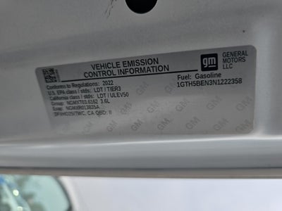 2022 GMC Canyon Elevation Standard