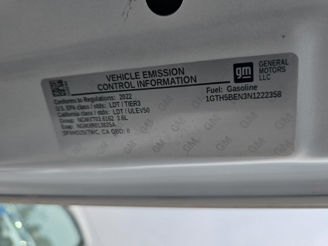 2022 GMC Canyon Elevation Standard