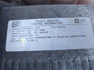 2017 Chevrolet Silverado 1500 LTZ