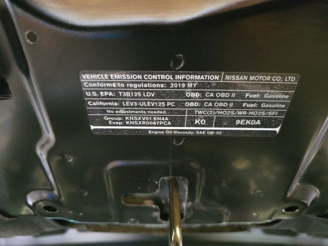 2019 Nissan Versa Sedan S Plus