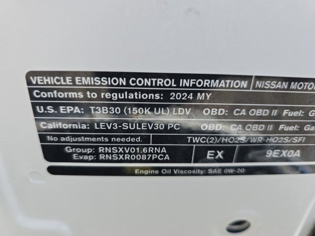 2024 Nissan Versa SV