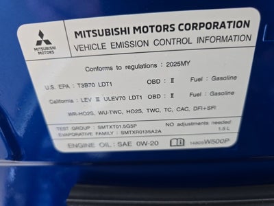 2025 Mitsubishi Eclipse Cross SE