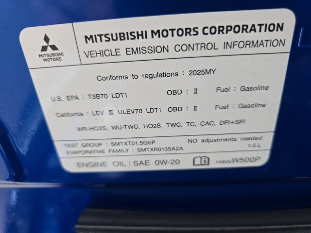 2025 Mitsubishi Eclipse Cross SE