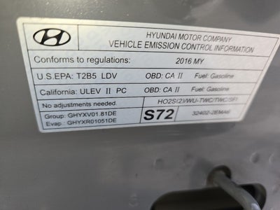 2016 Hyundai Elantra Limited